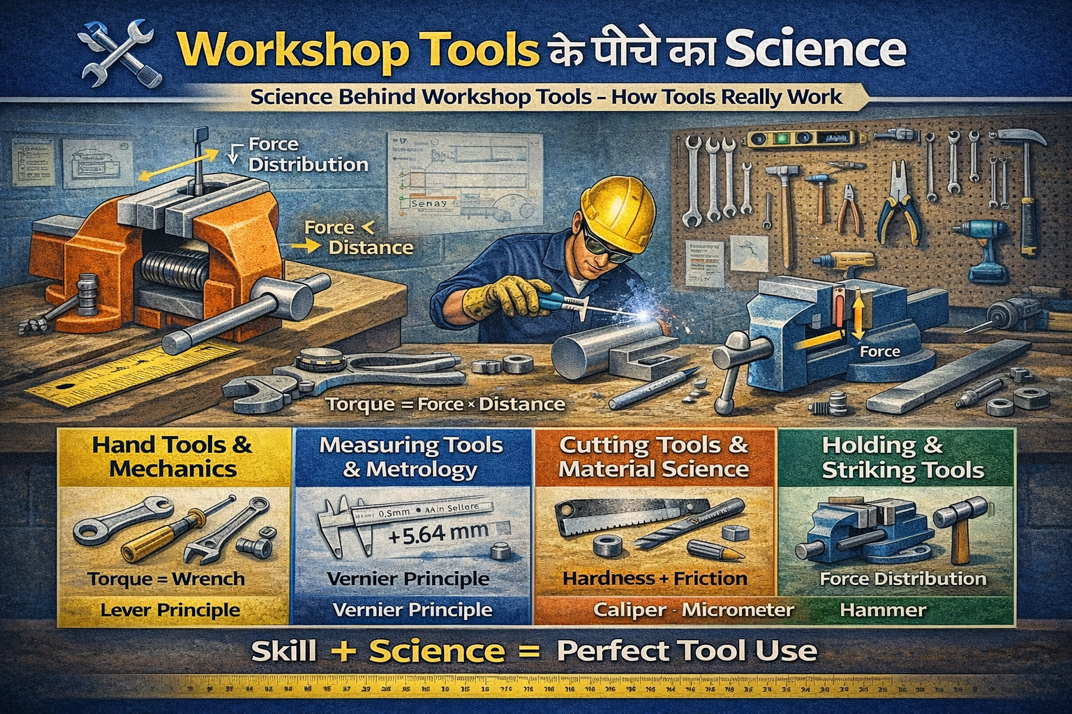 🔩 Workshop Tools के पीछे का Science