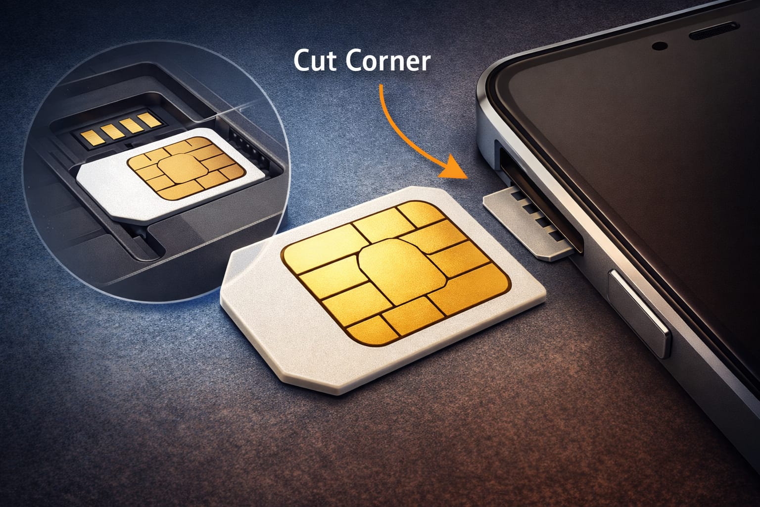 📱 SIM कार्ड का कोना कटा हुआ क्यों होता है?