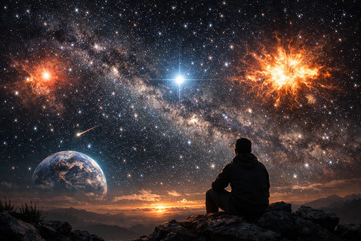 आज का Topic: आप जो तारे देख रहे हो… वो असल में अतीत (Past) के हैं!
