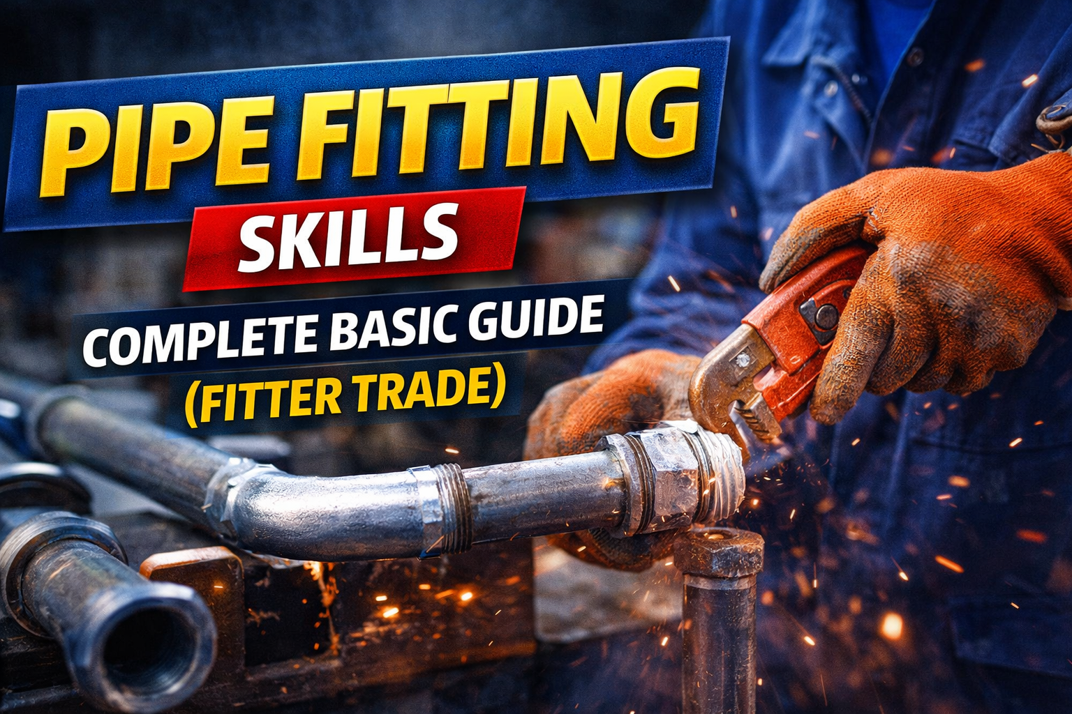 🔧 Pipe Fitting क्या है? – Complete Scientific Explanation (Fitter Trade)