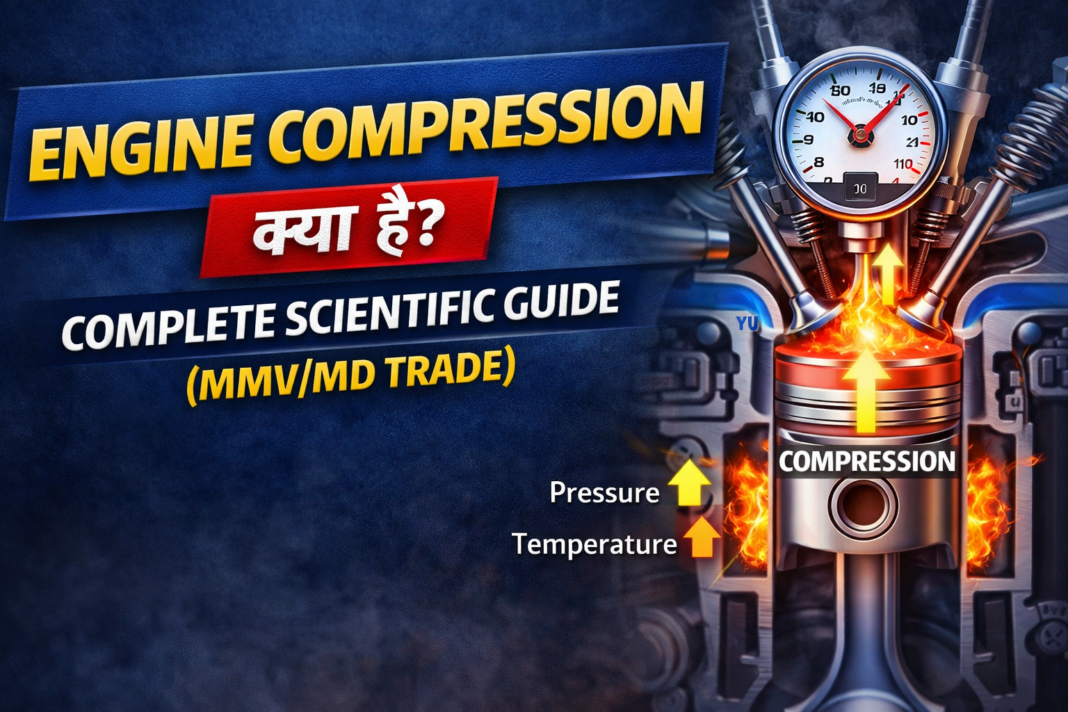 🚗 Engine Compression क्या होता है? – Complete Scientific Explanation (MMV/MD Trade)